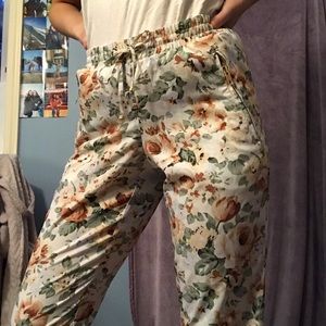 floral pants